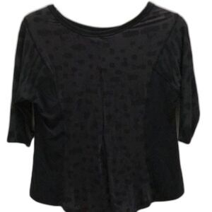 Clearance -EUC Lululemon Black Gray Modal Animal Print Shirt Sz 4